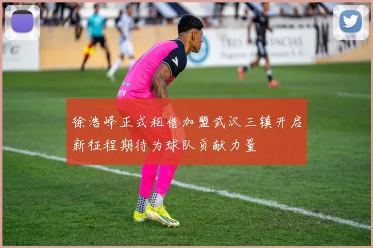 徐浩峰正式租借加盟武汉三镇开启新征程期待为球队贡献力量